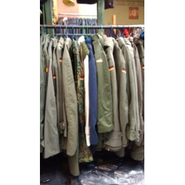 MUESTRARIO PRENDA MILITAR