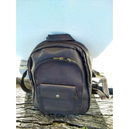 Mochila cuero