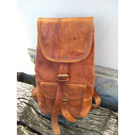 Mochila cuero