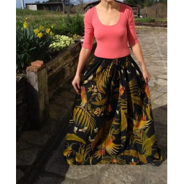 Falda larga Vintage